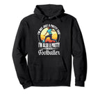 Football Game Lovers Footballer Hoodie - Aesthetic Graphic for Adults
