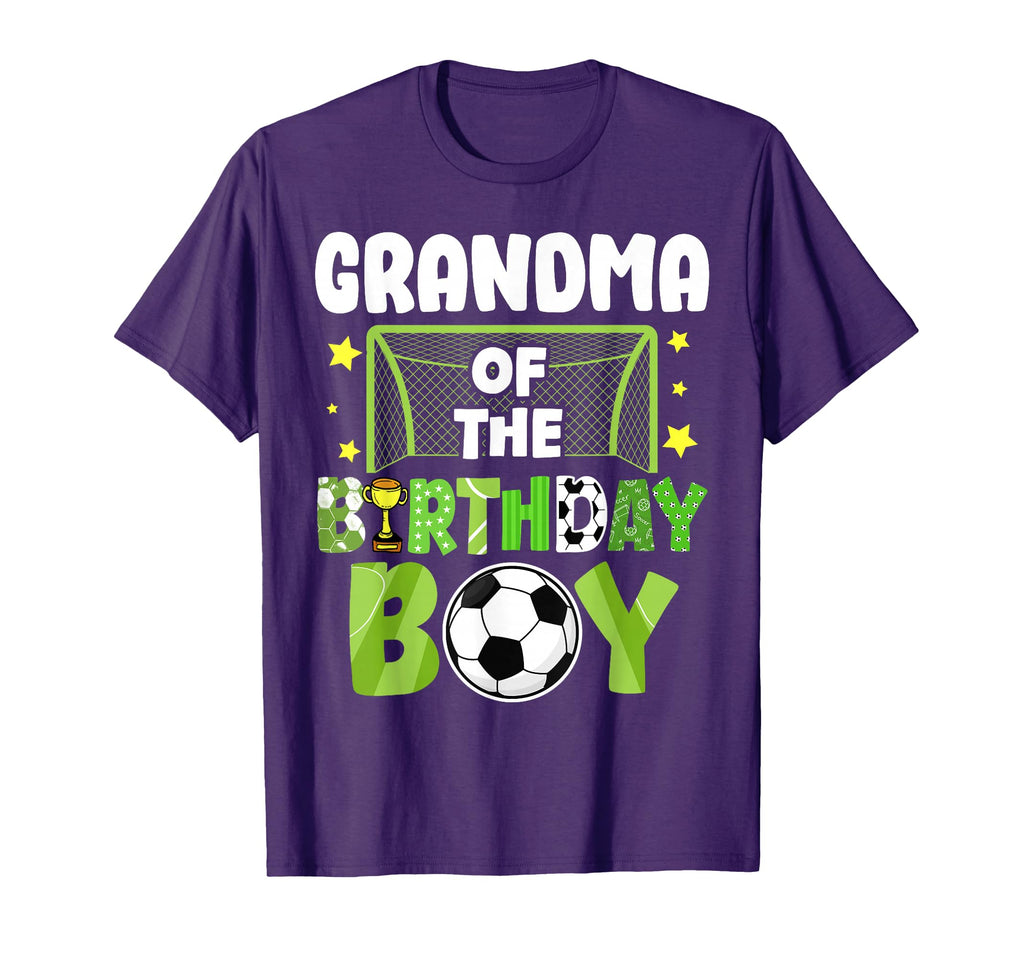 Soccer Grandma Birthday Party Soccer Family T-Shirt - Graphic Print Unisex