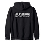 Soccer Mom Novelty Tees Tops Sweatshirt - Casual Everyday Wear Men Women