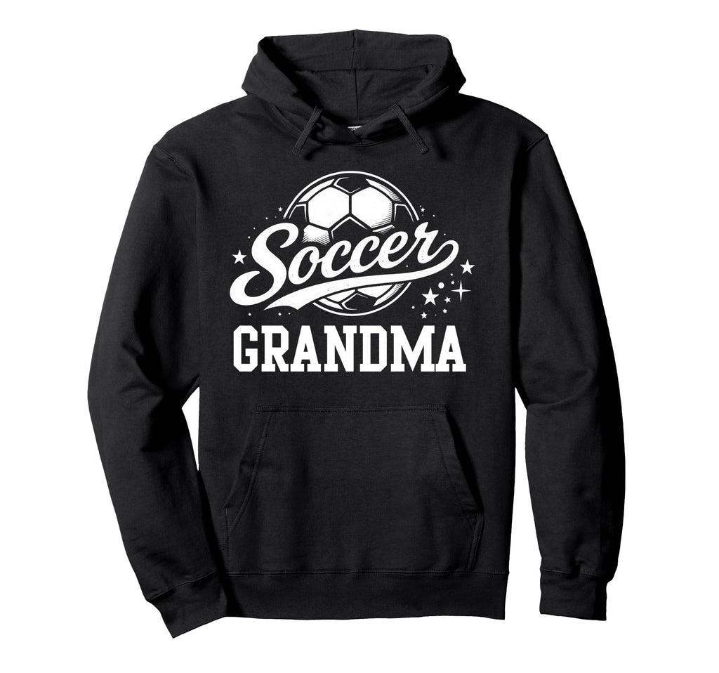 Soccer Grandma Soccer Ball Hoodie - Aesthetic Graphic Unisex