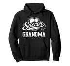 Soccer Grandma Soccer Ball Hoodie - Aesthetic Graphic Unisex