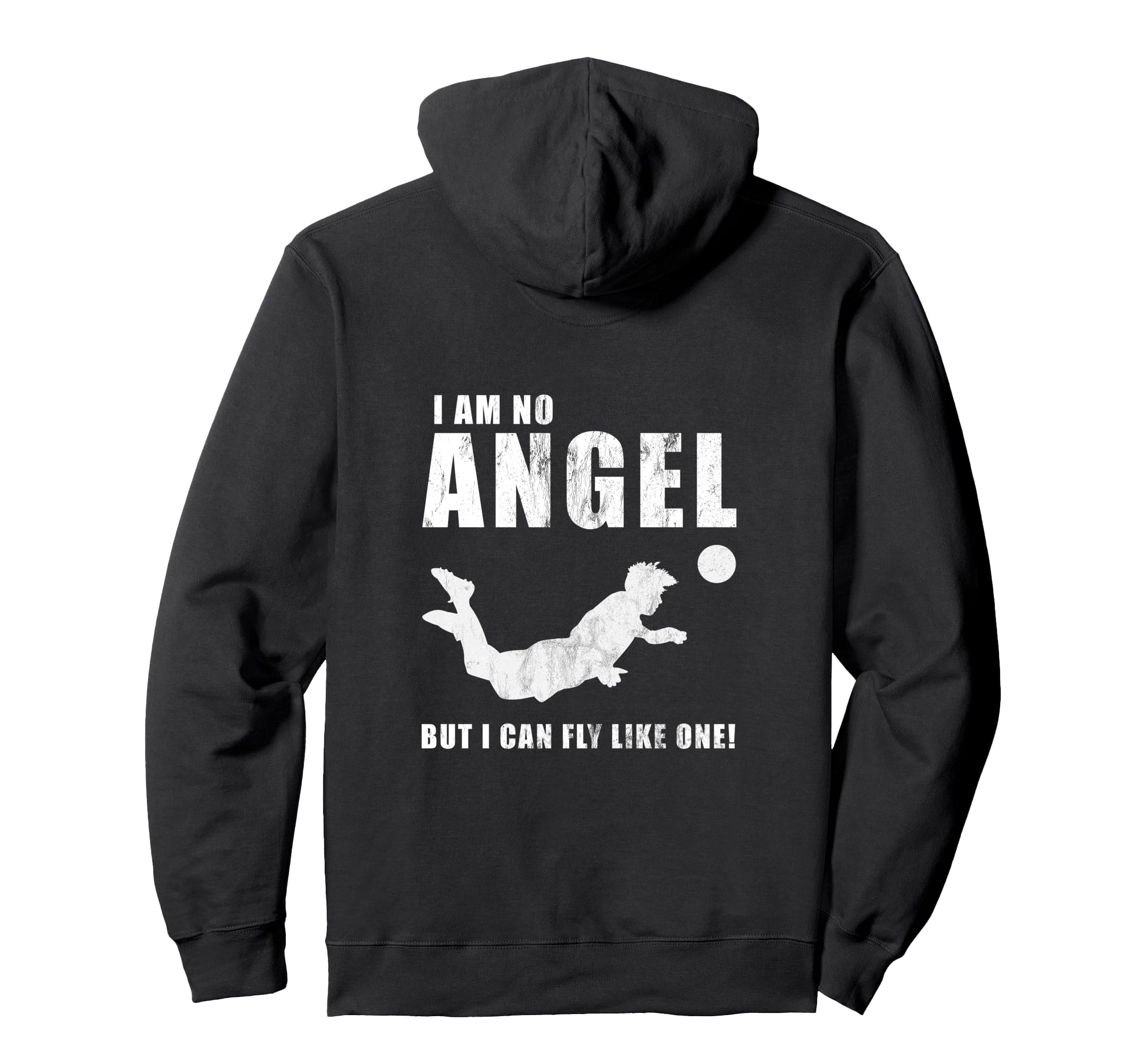 Funny Striker Forward Soccer Goal Sport Hoodie - Trendy Graphic for Adults