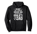 Im Soccer Goalie Dad Soccer Keeper Dad Hoodie - Minimalist Print Unisex