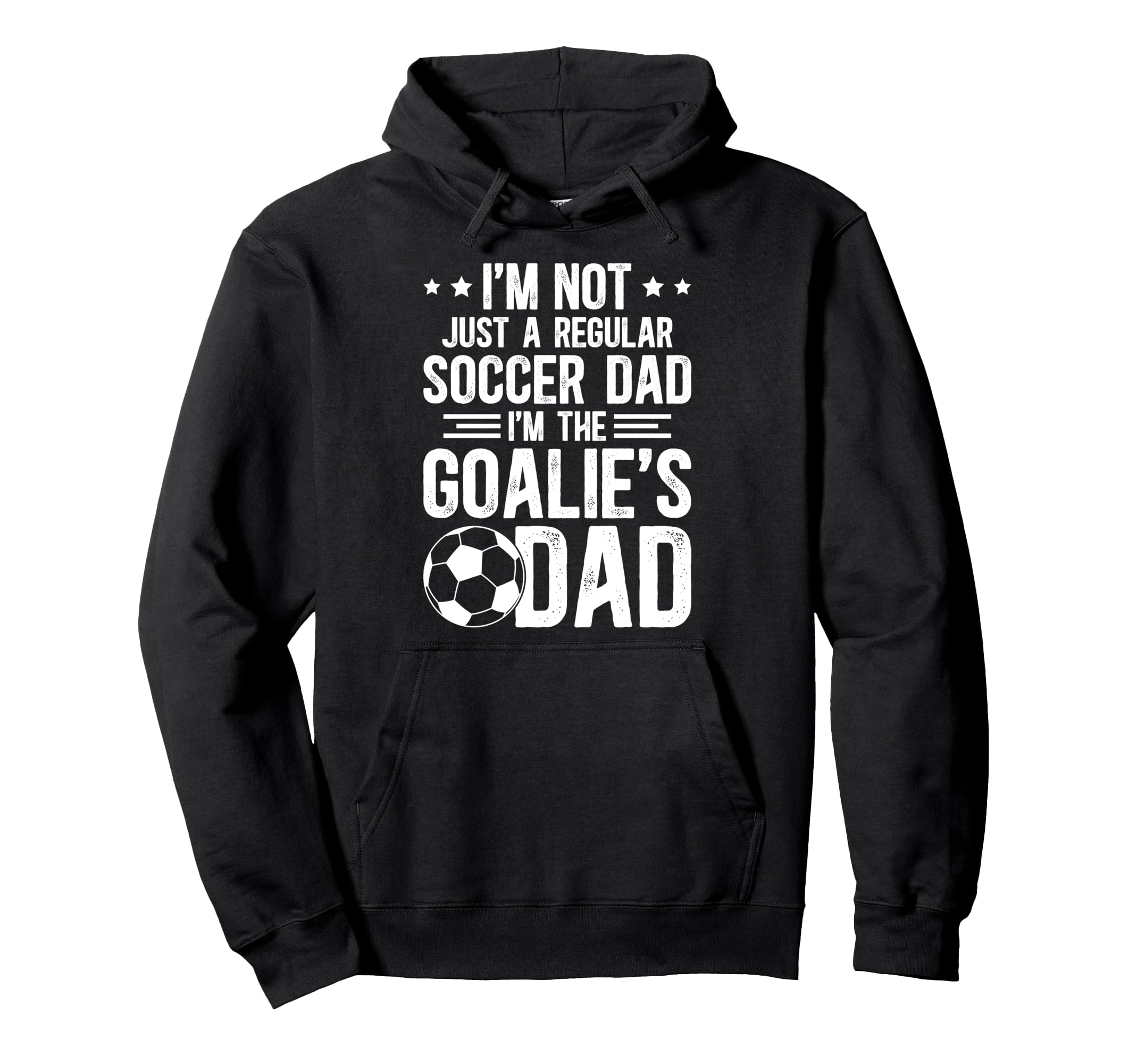 Im Soccer Goalie Dad Soccer Keeper Dad Hoodie - Minimalist Print Unisex