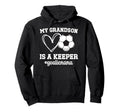 Proud Soccer Goalie Nana Soccer Hoodie - Graphic Print for Adults