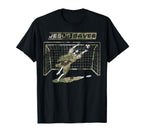 Jesus Saves Christ Soccer Goalie T-Shirt - Novelty Apparel for Adults