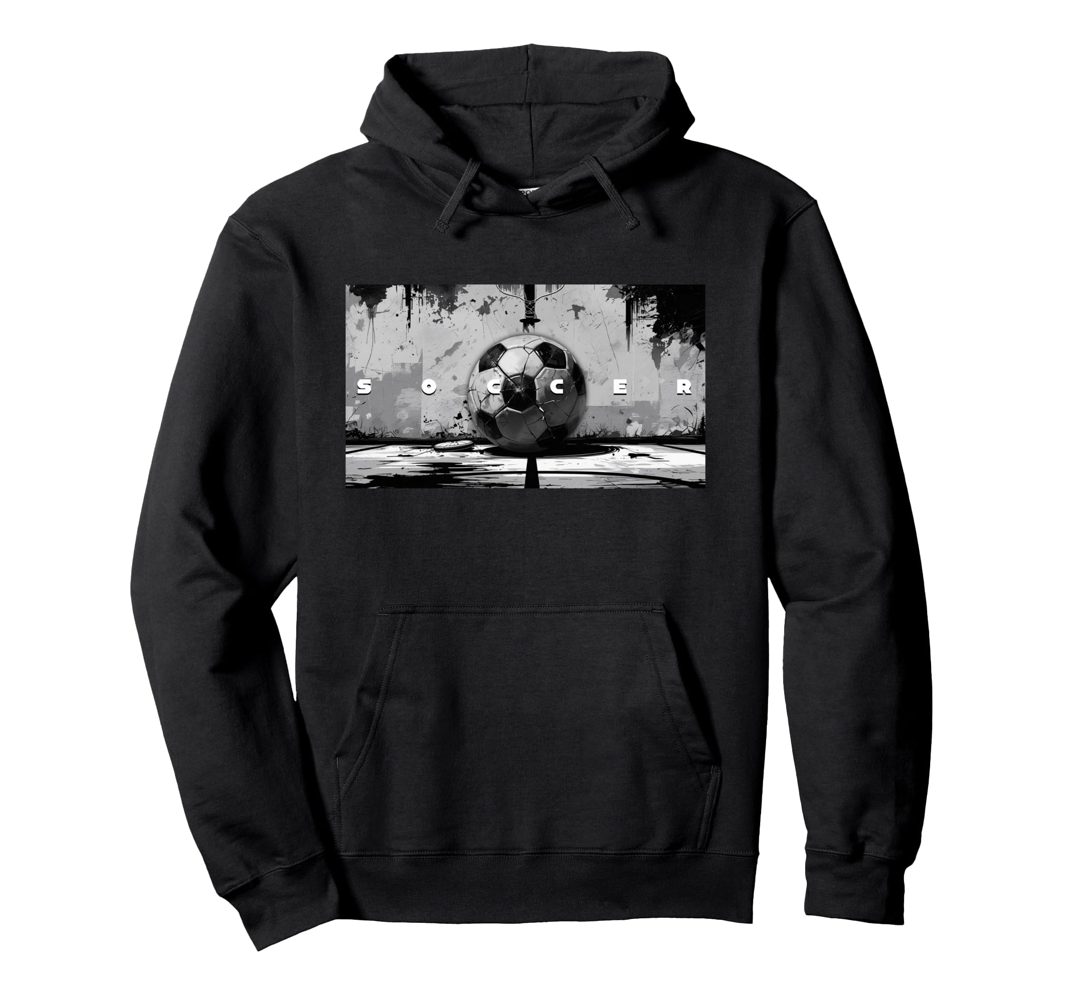 Soccer Hoodie - Trendy Graphic Unisex
