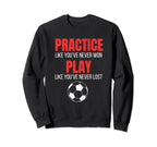 Soccer Mom And Coach Support Sweatshirt - Novelty Apparel Men Women