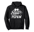 Soccer Pepaw Soccer Ball Hoodie - Streetwear Style Unisex