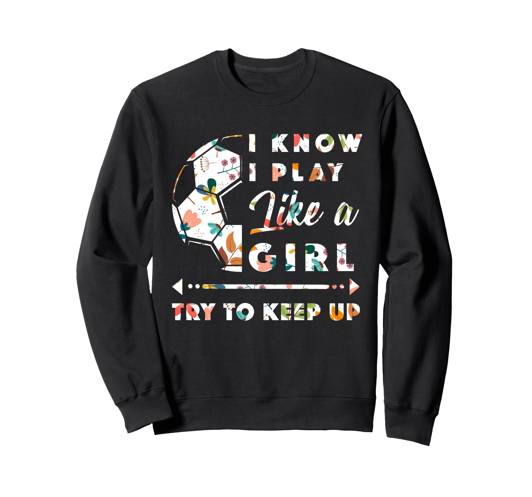 Soccer And Soccer Playing Team Sweatshirt - Custom Art Print Men Women