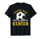 Class 2024 Proud Soccer Senior Sweatshirt - Streetwear Style Unisex