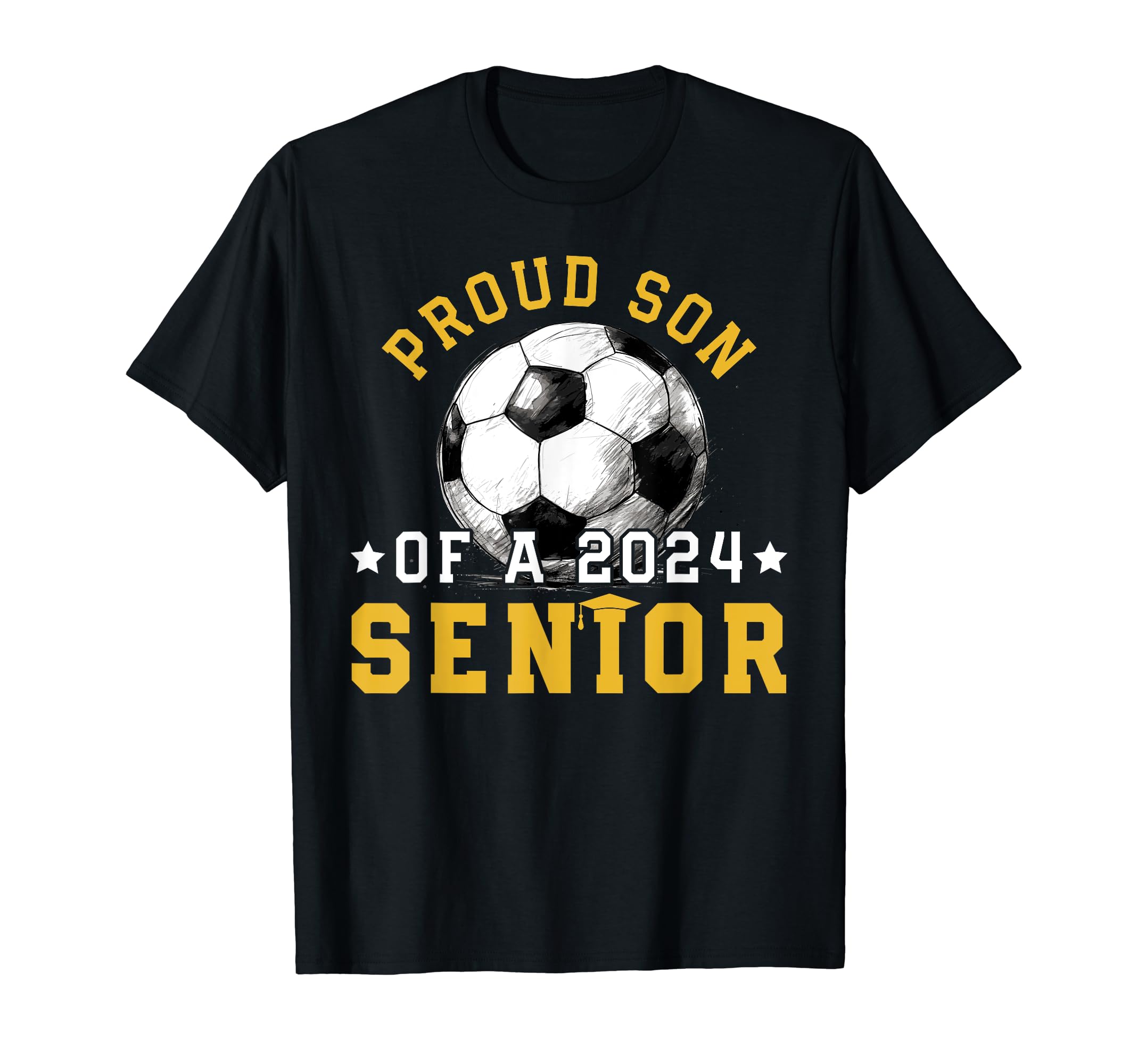 Class 2024 Proud Soccer Senior Sweatshirt - Streetwear Style Unisex