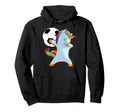 Funny Soccer Dab Dabbing Unicorn Hoodie - Aesthetic Graphic for Adults