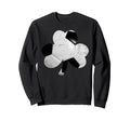 St Patricks Day Shamrock Soccer Sweatshirt - Streetwear Style Men Women