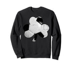 St Patricks Day Shamrock Soccer Sweatshirt - Streetwear Style Men Women