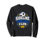 Sideline Social Club Soccer Team Sweatshirt - Minimalist Print Men Women