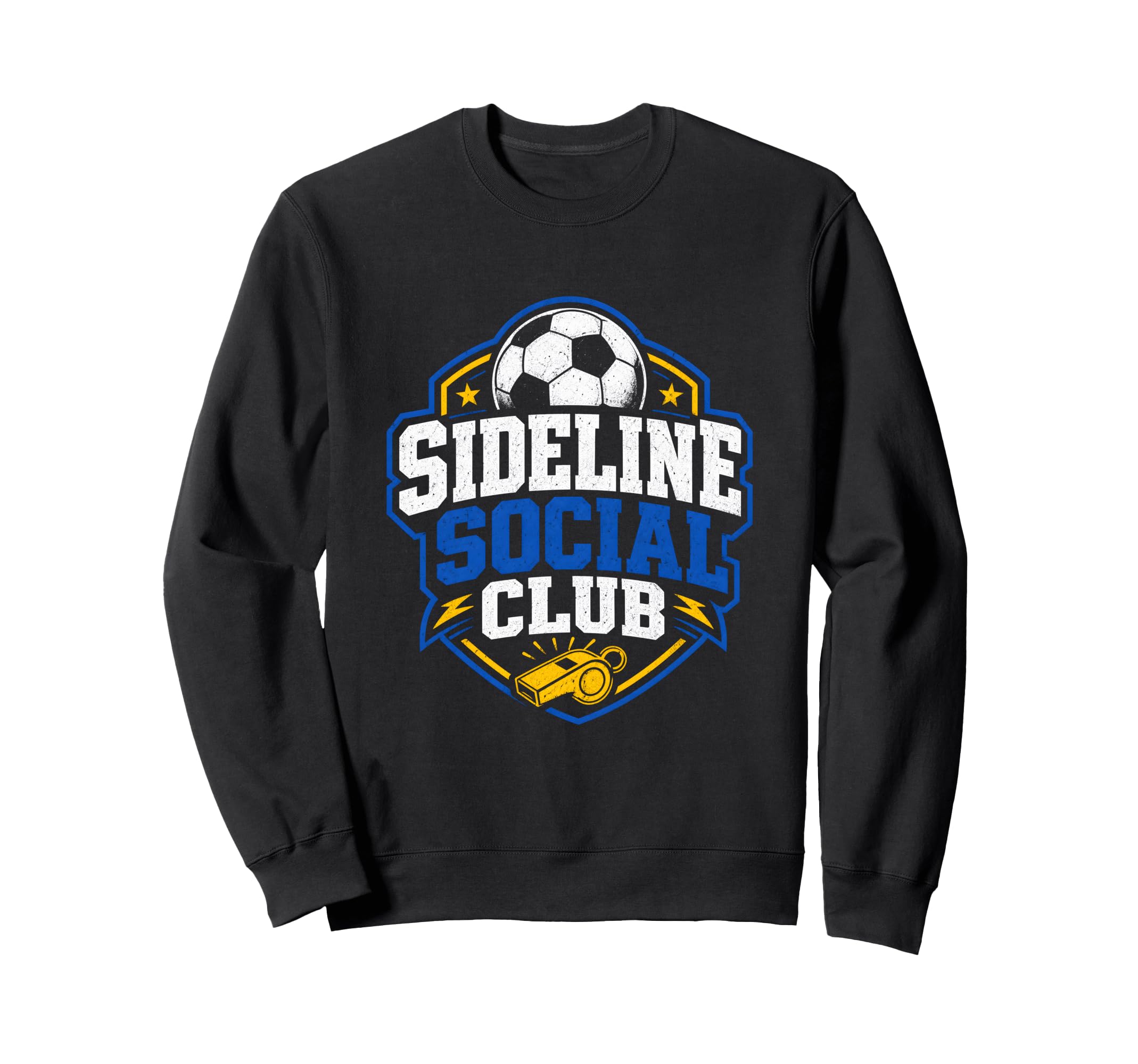 Sideline Social Club Soccer Team Sweatshirt - Minimalist Print Men Women