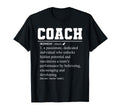 Coach Definition Football Coach T-Shirt - Fun Novelty Design Men Women