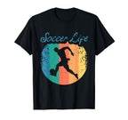 Funny Soccer Outfit Soccer Player T-Shirt - Aesthetic Graphic for Adults