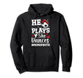He Plays She Dances Mom Both Dance And Hoodie - Unique Graphic Unisex