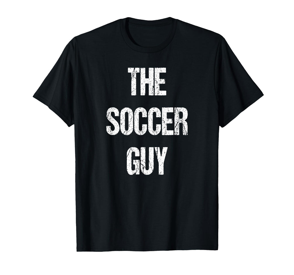 Soccer Guy Family Group Reunion T-Shirt - Casual Everyday Wear for Adults