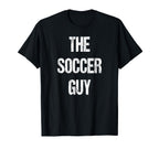 Soccer Guy Family Group Reunion T-Shirt - Casual Everyday Wear for Adults