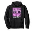 Soccer Mom Straight Outta Money Hoodie - Fun Novelty Design for Adults