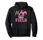 Soccer Mom My Heart Is That Field Coach Hoodie - Graphic Print Men Women