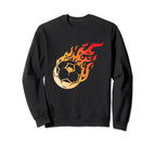 Soccer Ball Soccer Fans Soccer Sweatshirt - Aesthetic Graphic Men Women