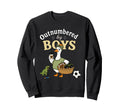 Outnumbered Funny Mom Soccer Sweatshirt - Streetwear Style Men Women
