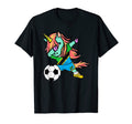 Unicorn Dab Tanzania Soccer Jersey T-Shirt - Streetwear Style Unisex