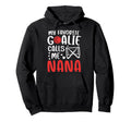 Proud Field Hockey Goalie Nana Field Hockey Hoodie - Graphic Print Unisex