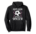 Soccer Lovers Just Who Loves Soccer Hoodie - Trendy Graphic for Adults