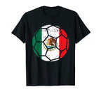 Mexican Fans Mexico Flag World Soccer T-Shirt - Custom Art Print Men Women