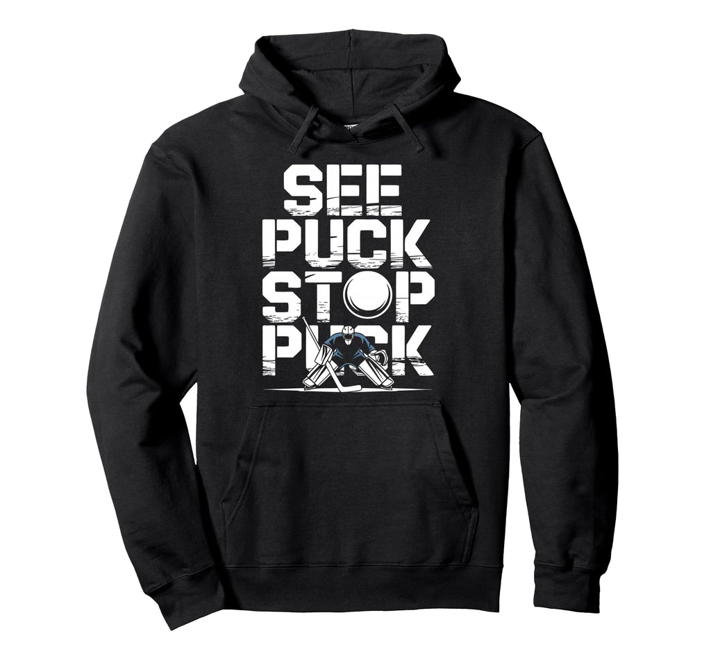 Netminder Ice Hockey Goalkeeper Goalie Hoodie - Graphic Print Unisex