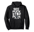 Netminder Ice Hockey Goalkeeper Goalie Hoodie - Graphic Print Unisex
