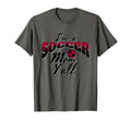 Mom Soccer Lover Soccer Mom Gift Maroon T-Shirt - Streetwear Style Unisex