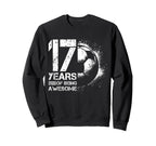 17Th Birthday Soccer Player Football Sweatshirt - Custom Art Print Unisex