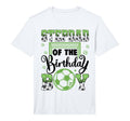 Stepdad Birthday Soccer Player Birthday T-Shirt - Streetwear Style Unisex