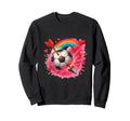 Soccer Love Arrow Heart Energy Sweatshirt - Unique Graphic Men Women