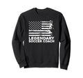 Soccer Coaching Training Sweatshirt - Fun Novelty Design for Adults