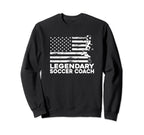 Soccer Coaching Training Sweatshirt - Fun Novelty Design for Adults