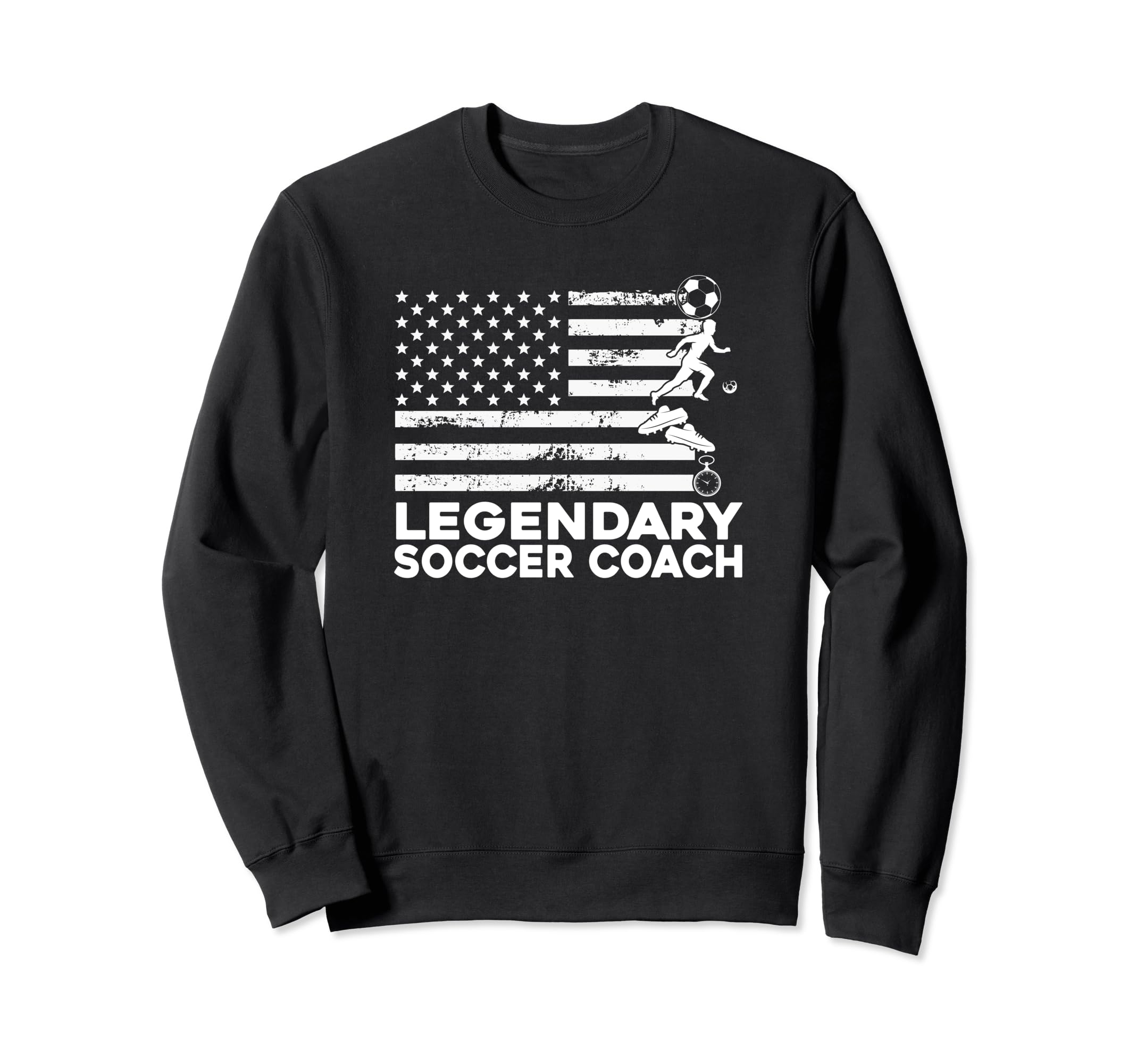Soccer Coaching Training Sweatshirt - Fun Novelty Design for Adults