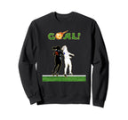 Goal Soccer Football Players Athletic Sweatshirt - Custom Art Print Unisex