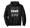 Preppy Game Day Soccer Parent Hoodie - Casual Everyday Wear Men Women