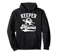 Soccer Keeper Mama Soccer Goalkeeper Mom Hoodie - Unique Graphic for Adults