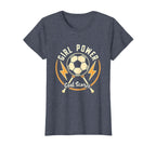 Power Goal Scorer Soccer T-Shirt - Casual Everyday Wear for Adults