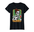 Soccer Mom Tarot Card Skeleton Game T-Shirt - Trendy Graphic for Adults