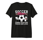 Soccer Mom Sideline Social Club Proud T-Shirt - Custom Art Print Men Women