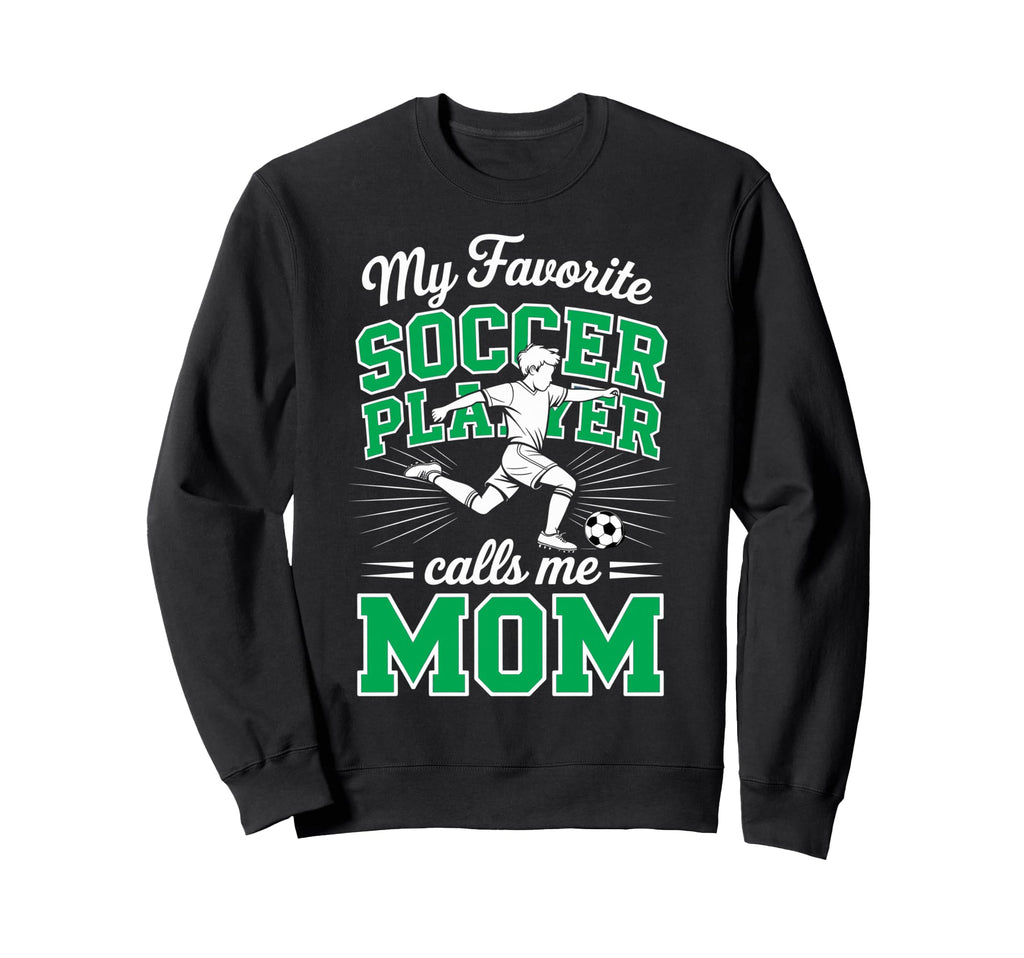Soccer Mama Favorite Soccer Player Sweatshirt - Minimalist Print Unisex